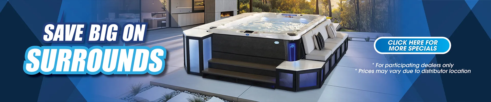 Calspas hot tub being used in a family setting - Kingsport